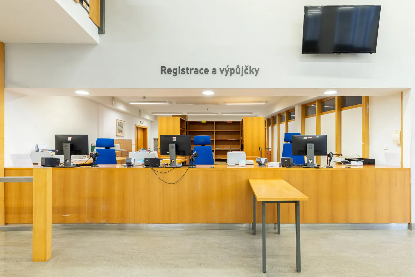 Registrace a výpůjčky