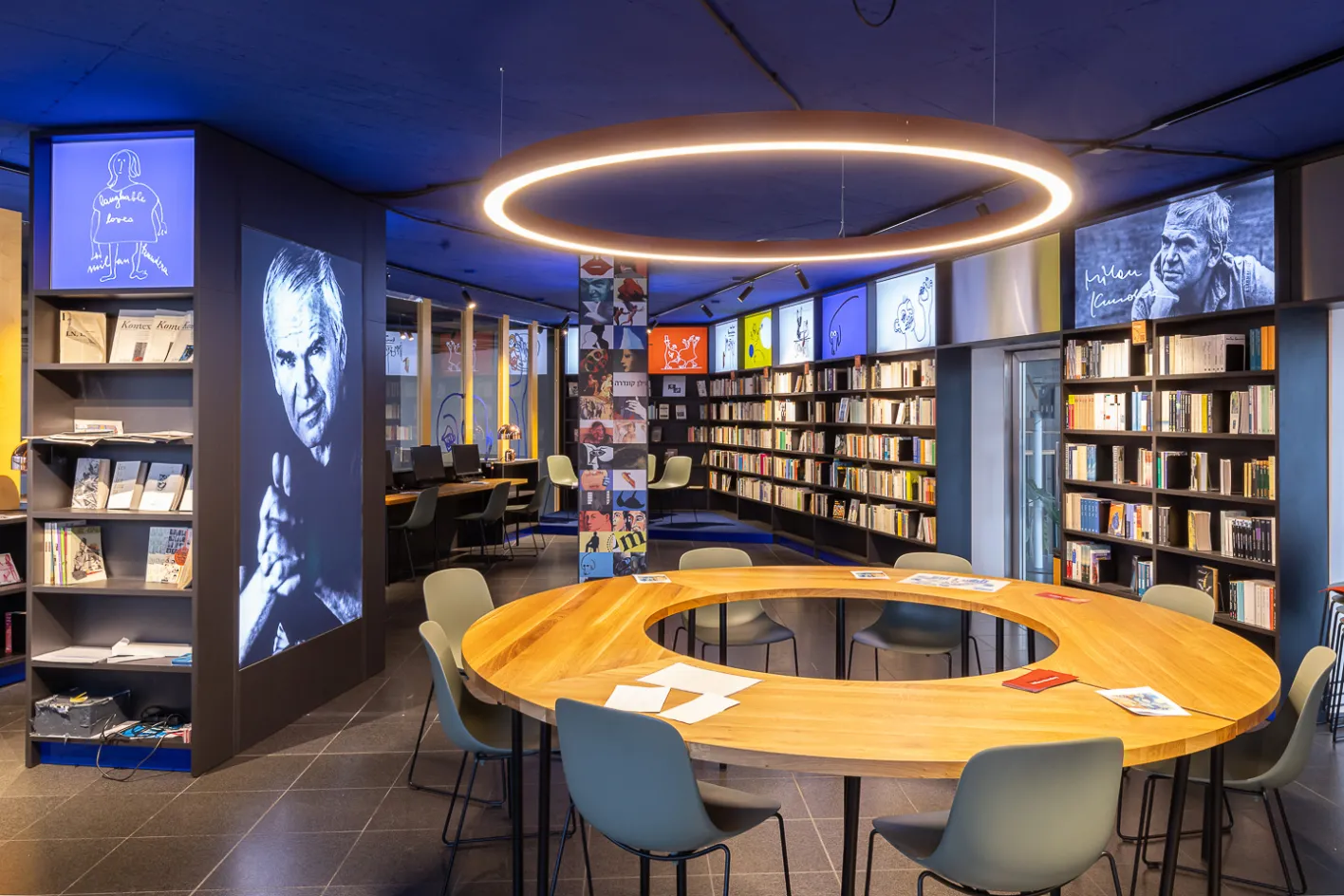 Knihovna Milana Kundery