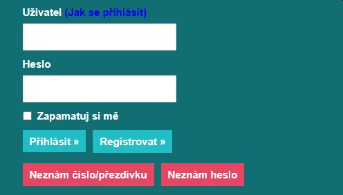 Jak se přihlásit?