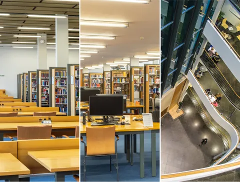 5. patro - Prostory knihovny