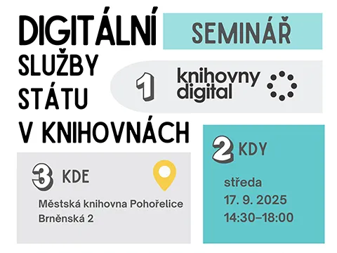 Digitální služby státu v knihovnách - Pohořelice