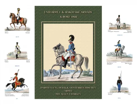 Uniformy c. k. rakouské armády k roku 1822
